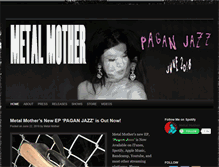 Tablet Screenshot of metalmother.net